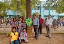 पीएम श्री केंद्रीय विद्यालय कामठी में वृक्षाबंधन समारोह